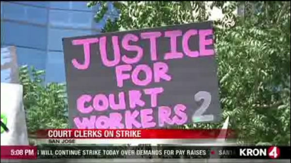 USA : Santa Clara County court union on strike willing to enter mediation over labor contract