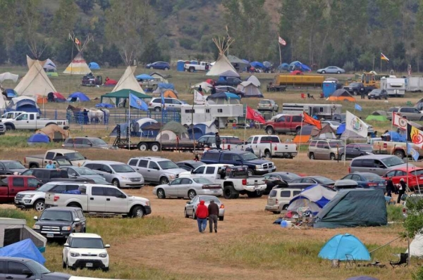 North Dakota tribe's request to stop work on Texas company's pipeline denied