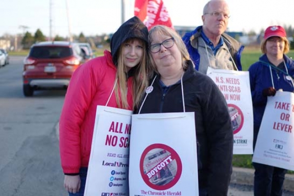 Canada : Crossing a Digital Picket Line:  The Chronicle Herald Strike