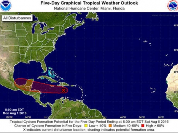 Tropical storm may strike Mexico later this week
