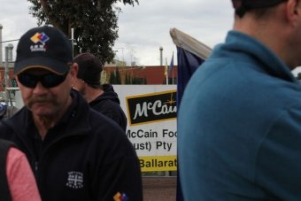 Australia : McCains imports french fries workers as Ballarat dispute worsens