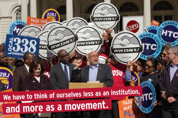 USA: A Kick in the Ass: Union Leader Considers the Age of Trump